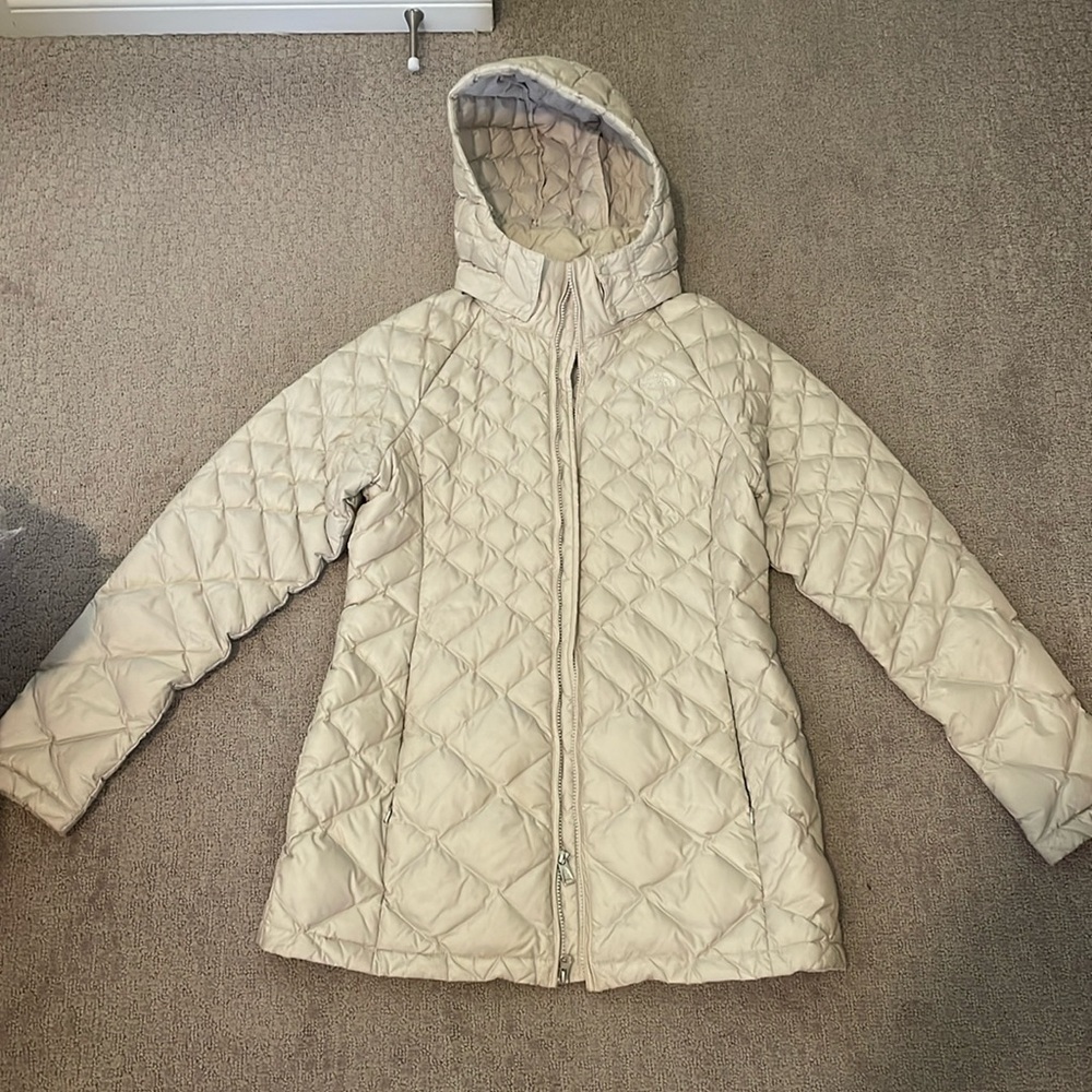 North Face hip length thermoball jacket